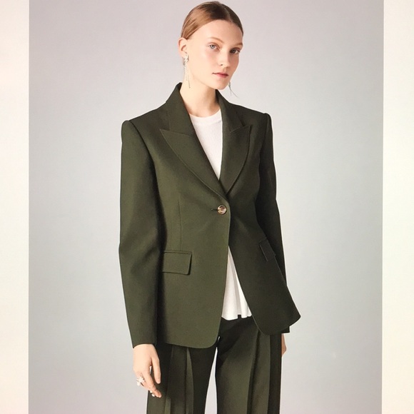 ADEAM Parade pleated blazer 2 New - Picture 5 of 9